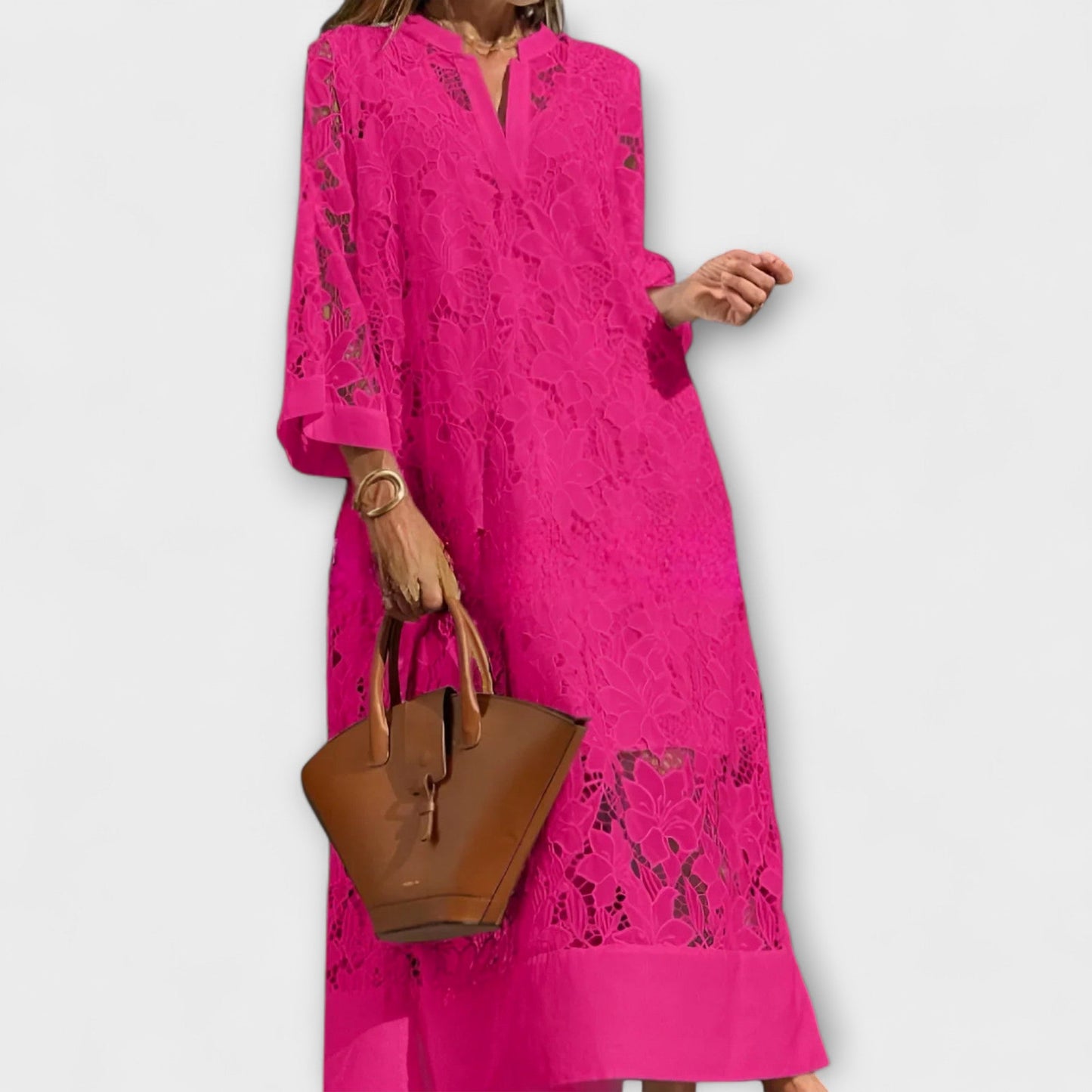 Valmere - Dahlia Embroidery Dress