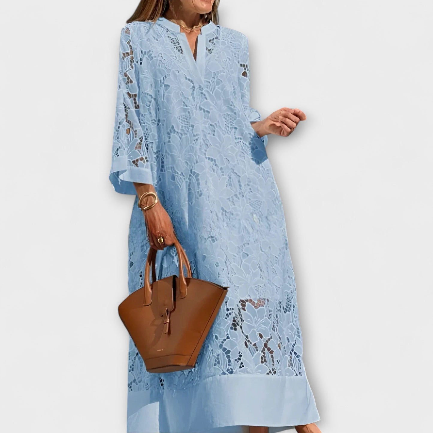 Valmere - Dahlia Embroidery Dress