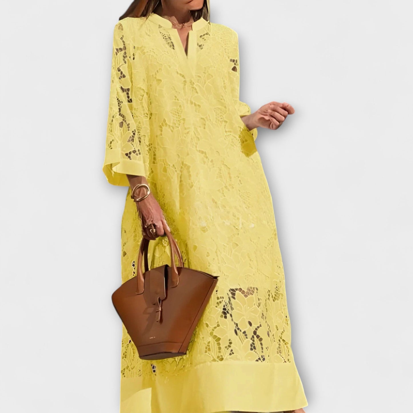 Valmere - Dahlia Embroidery Dress