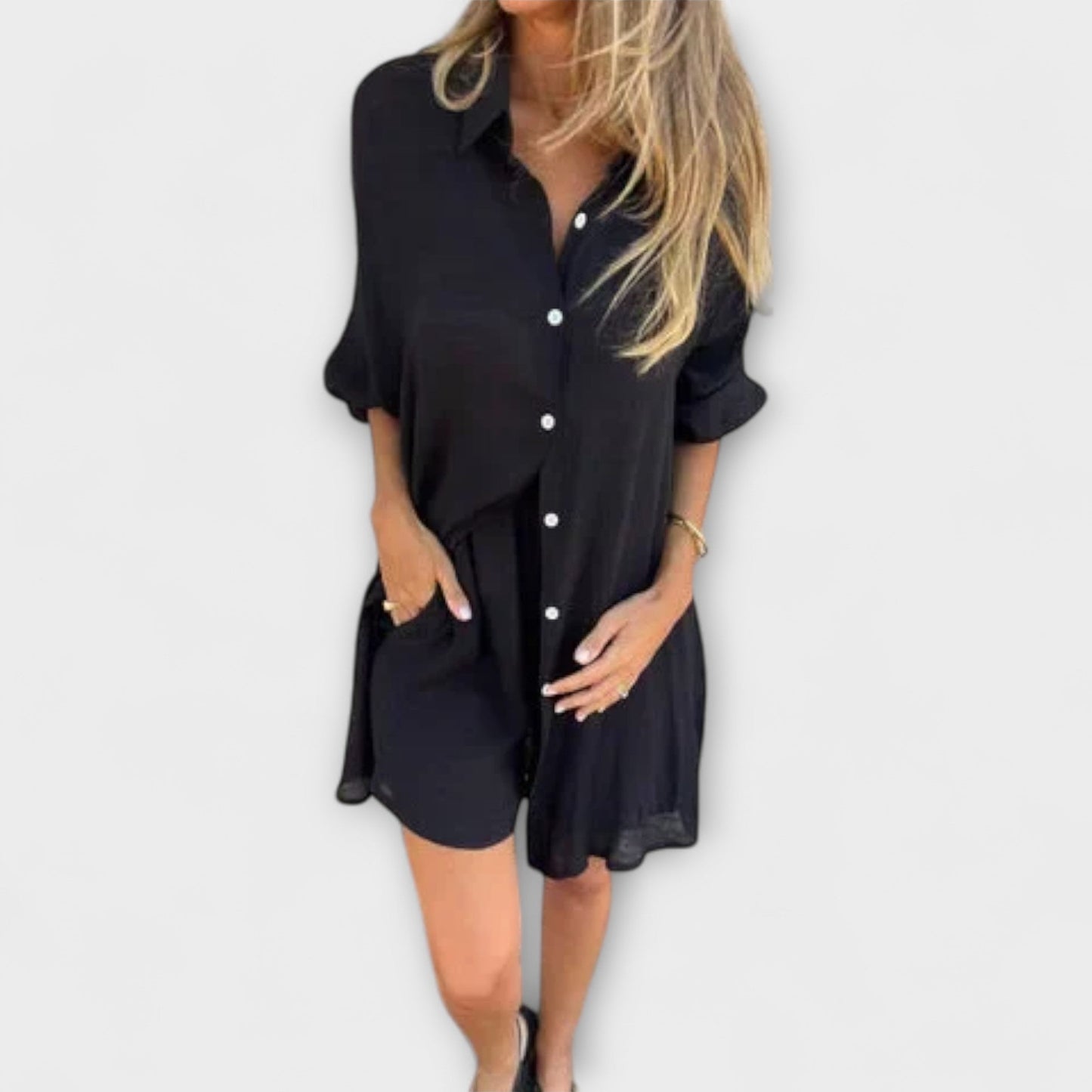 Miravo - Blouse and Shorts Set