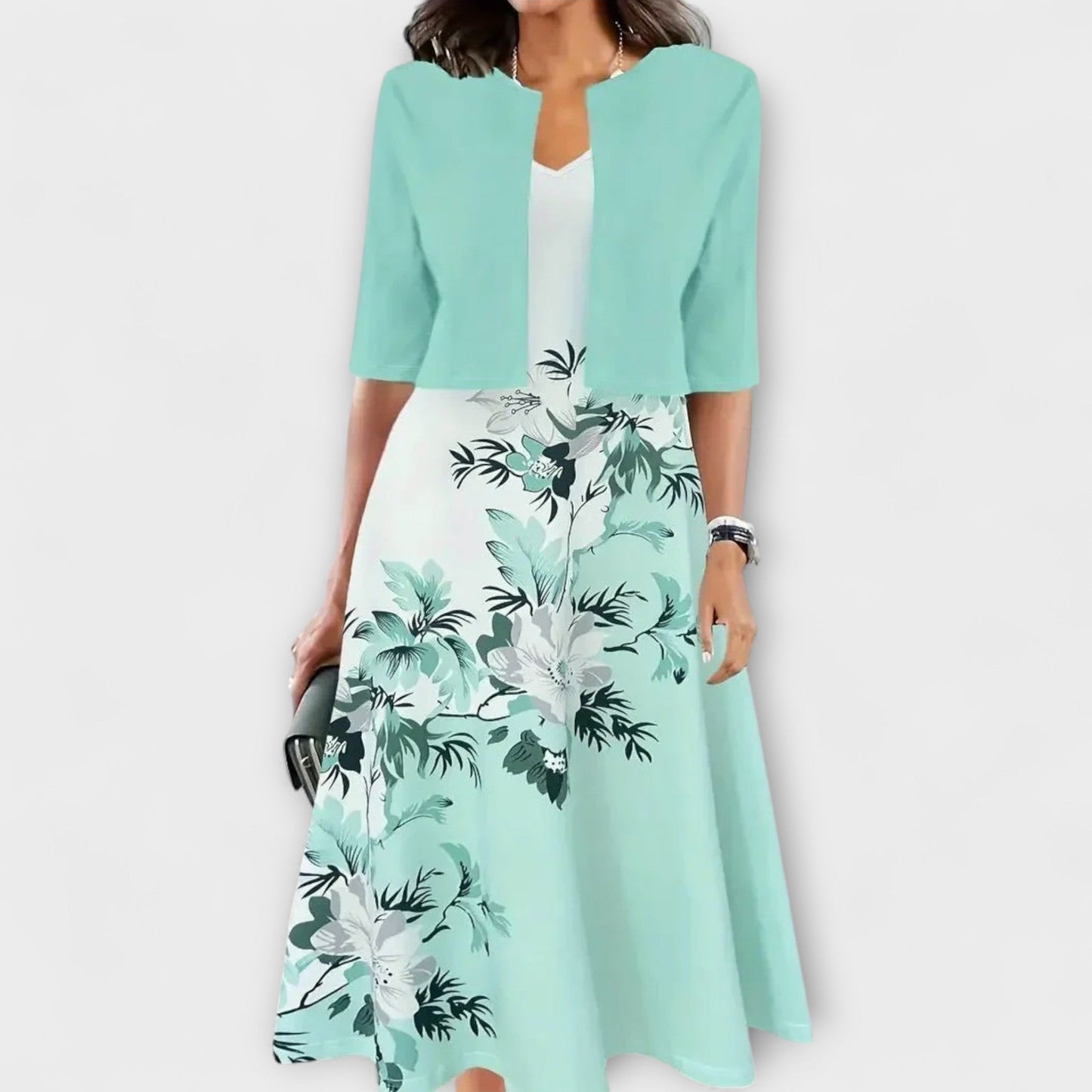 Women's Blazer Midi Dress