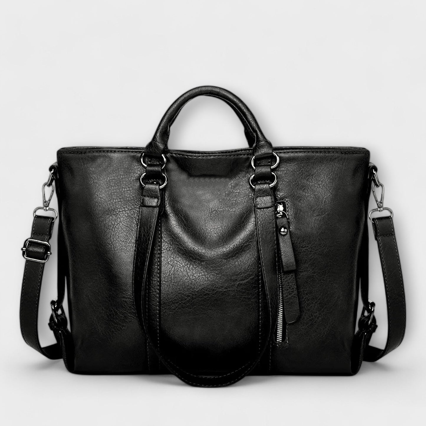 Lora - Large Leather Tote Bag