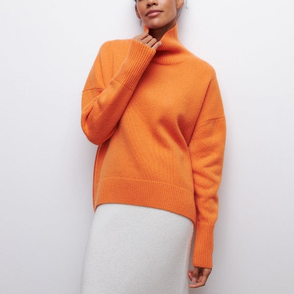 Katrielle - Comfortable Turtleneck Sweater