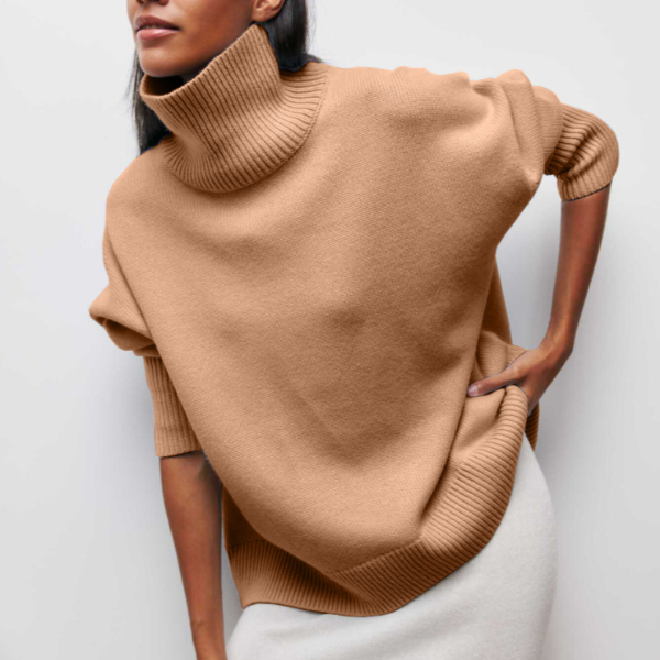 Katrielle - Comfortable Turtleneck Sweater