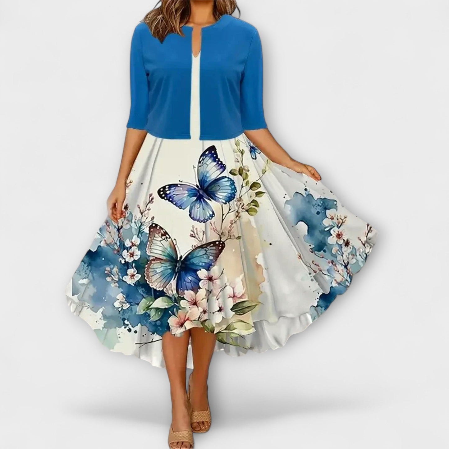 Women's Blazer Midi Dress