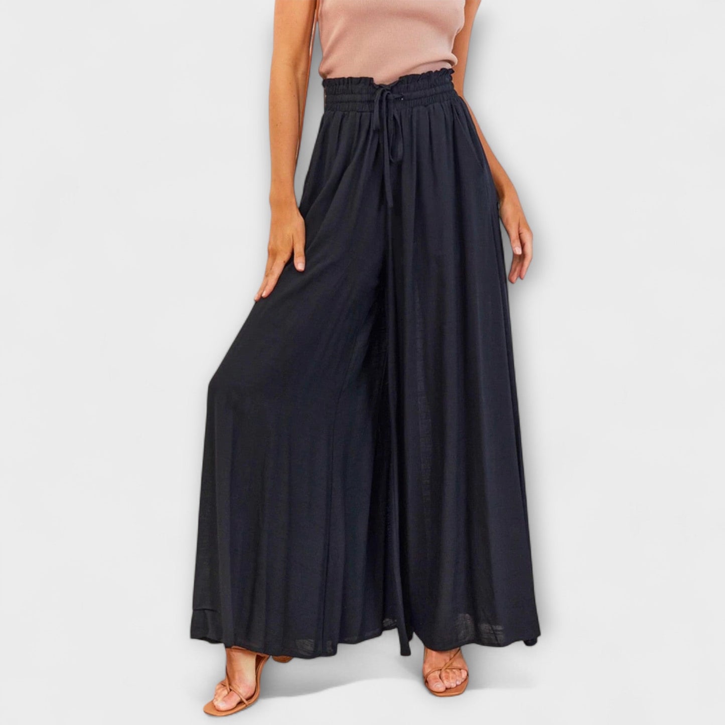Oralith - Comfortable Pleated Pants