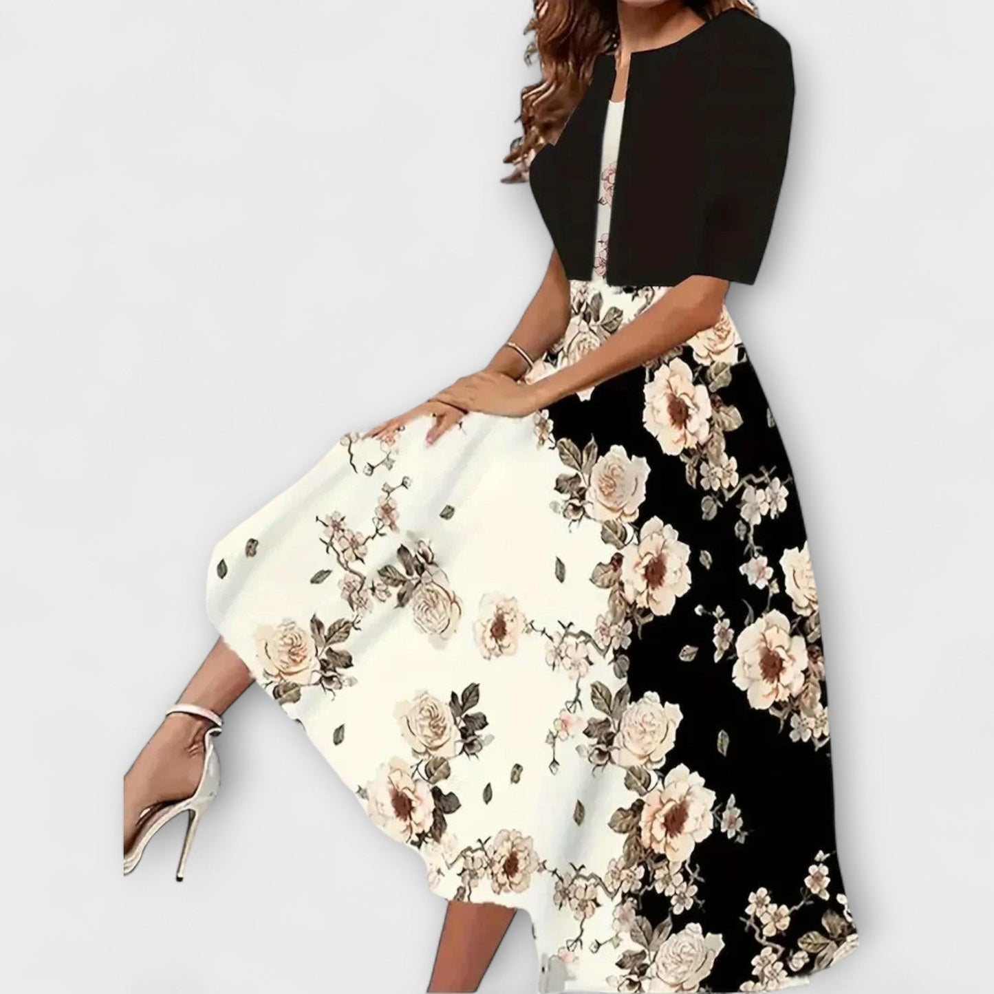 Women's Blazer Midi Dress