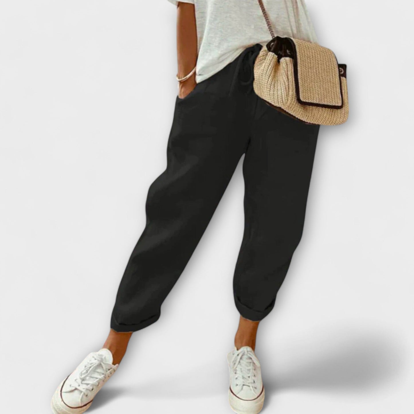 Bibi - Stylish Casual Linen Pants