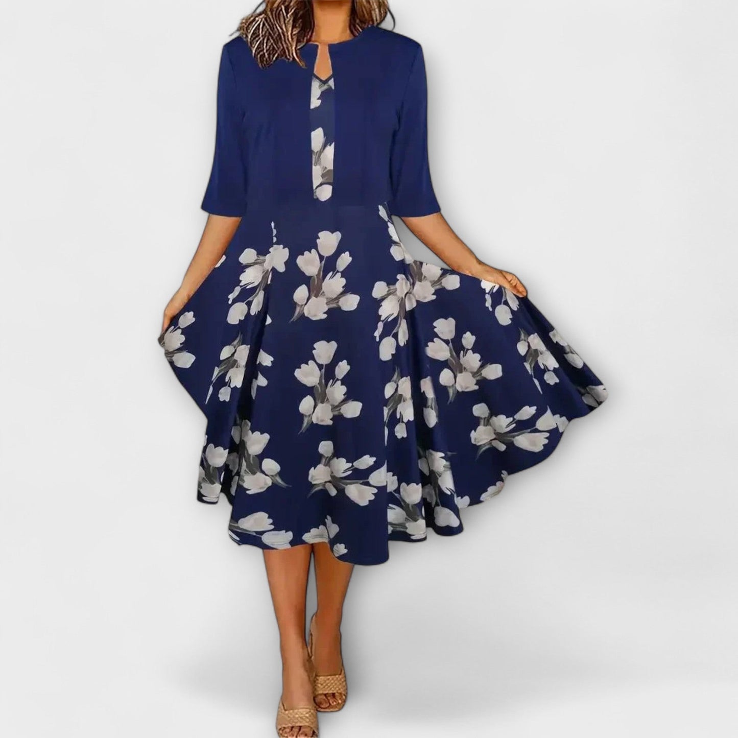 Women's Blazer Midi Dress