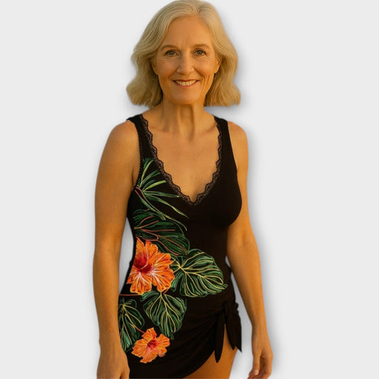 Carol – Floral Print Tankini