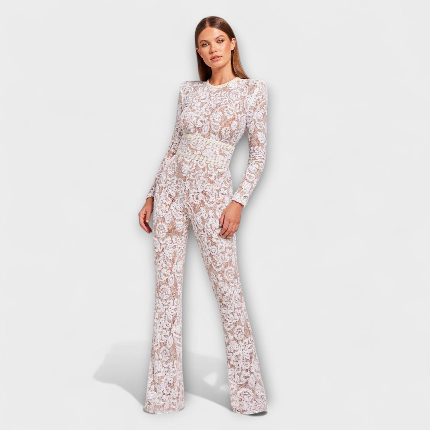 Theresia - Lace Corset Jumpsuit