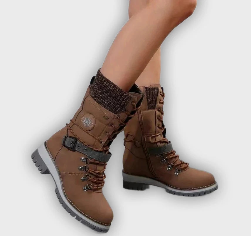 Elvira – Women’s Side Zip Casual Boots