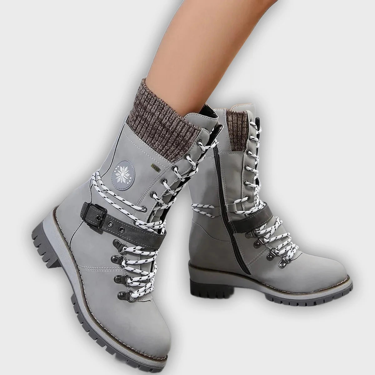 Elvira – Women’s Side Zip Casual Boots