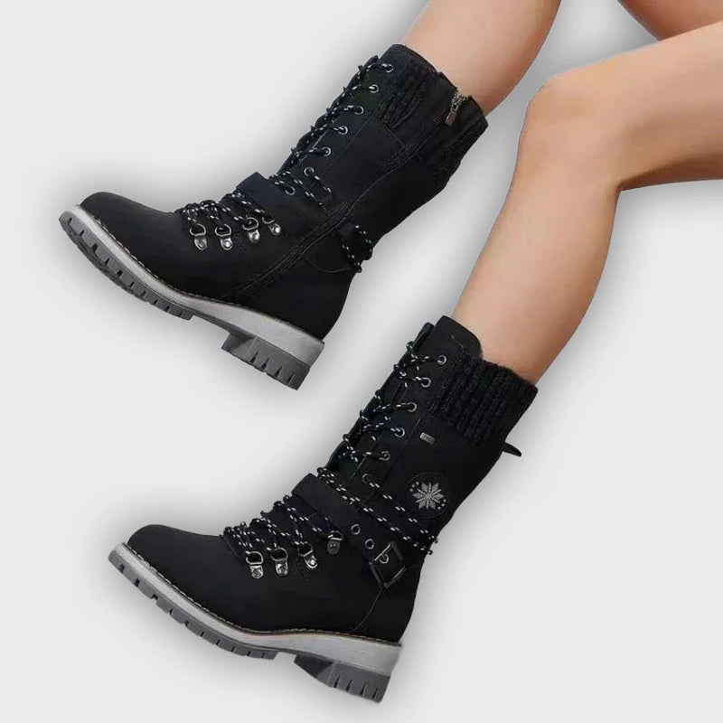 Elvira – Women’s Side Zip Casual Boots