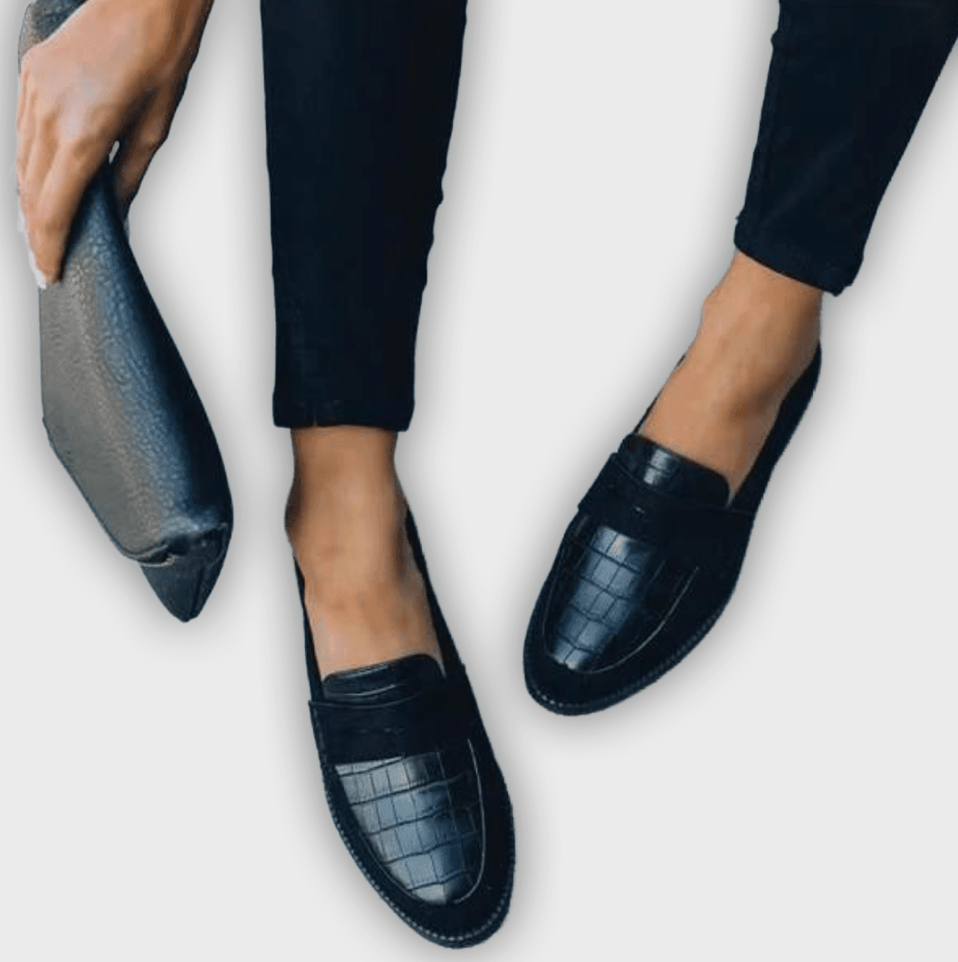 Freya – Women’s Leather Loafers – Minimalist Classic Silhouette