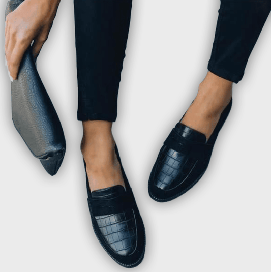 Freya – Women’s Leather Loafers – Minimalist Classic Silhouette