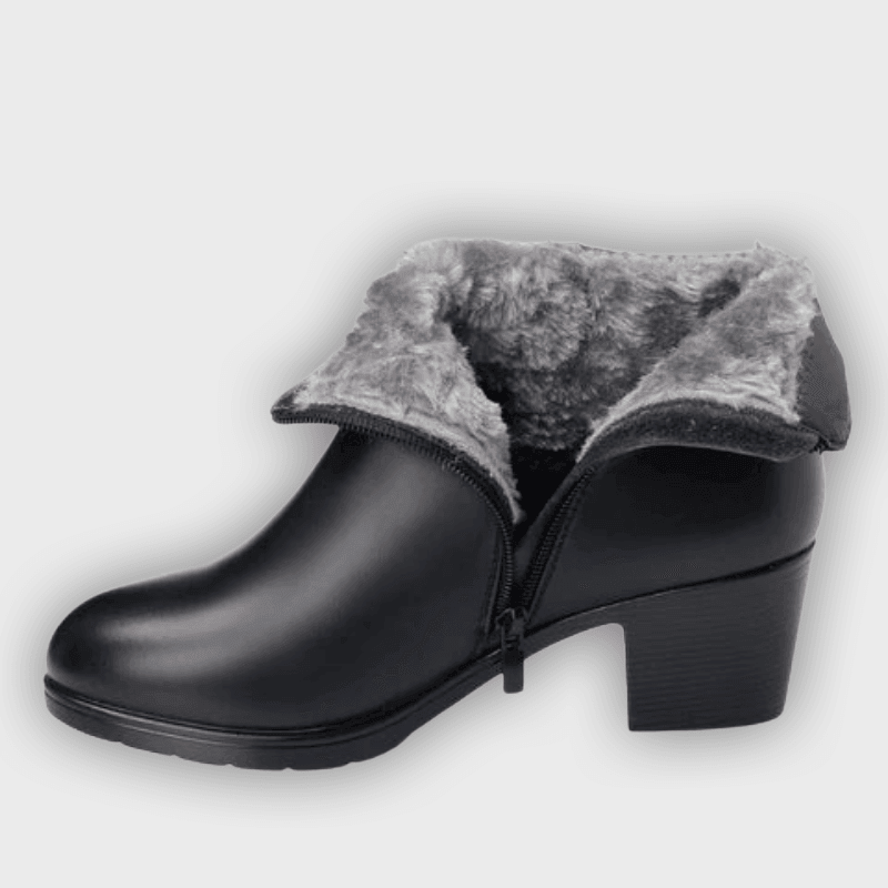 Isolde – Women’s Suede Ankle Boots with Side Zip & Cushioned Insole