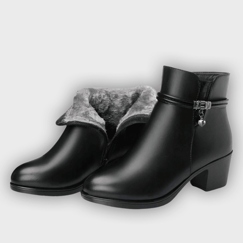 Isolde – Women’s Suede Ankle Boots with Side Zip & Cushioned Insole