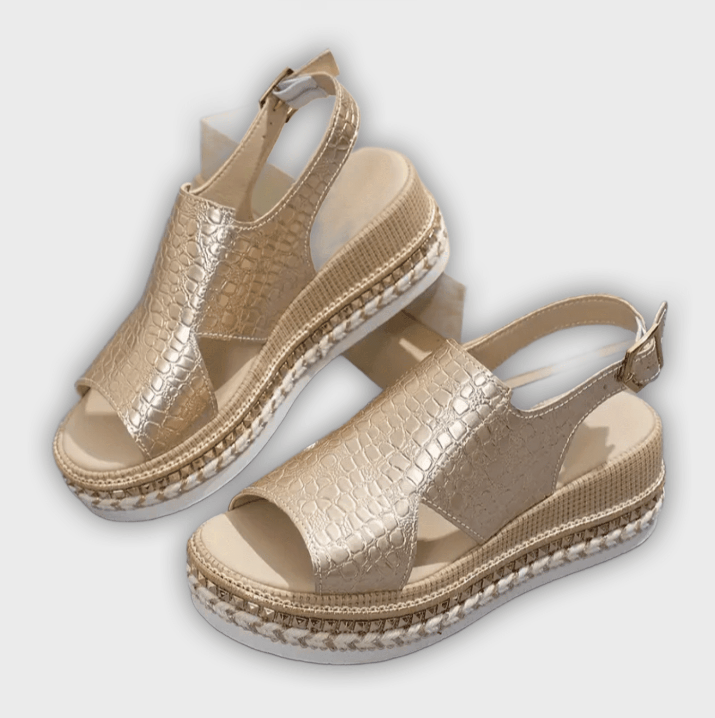 Manon – Women’s Platform Sandals – Orthopedic Support – Slingback Strap