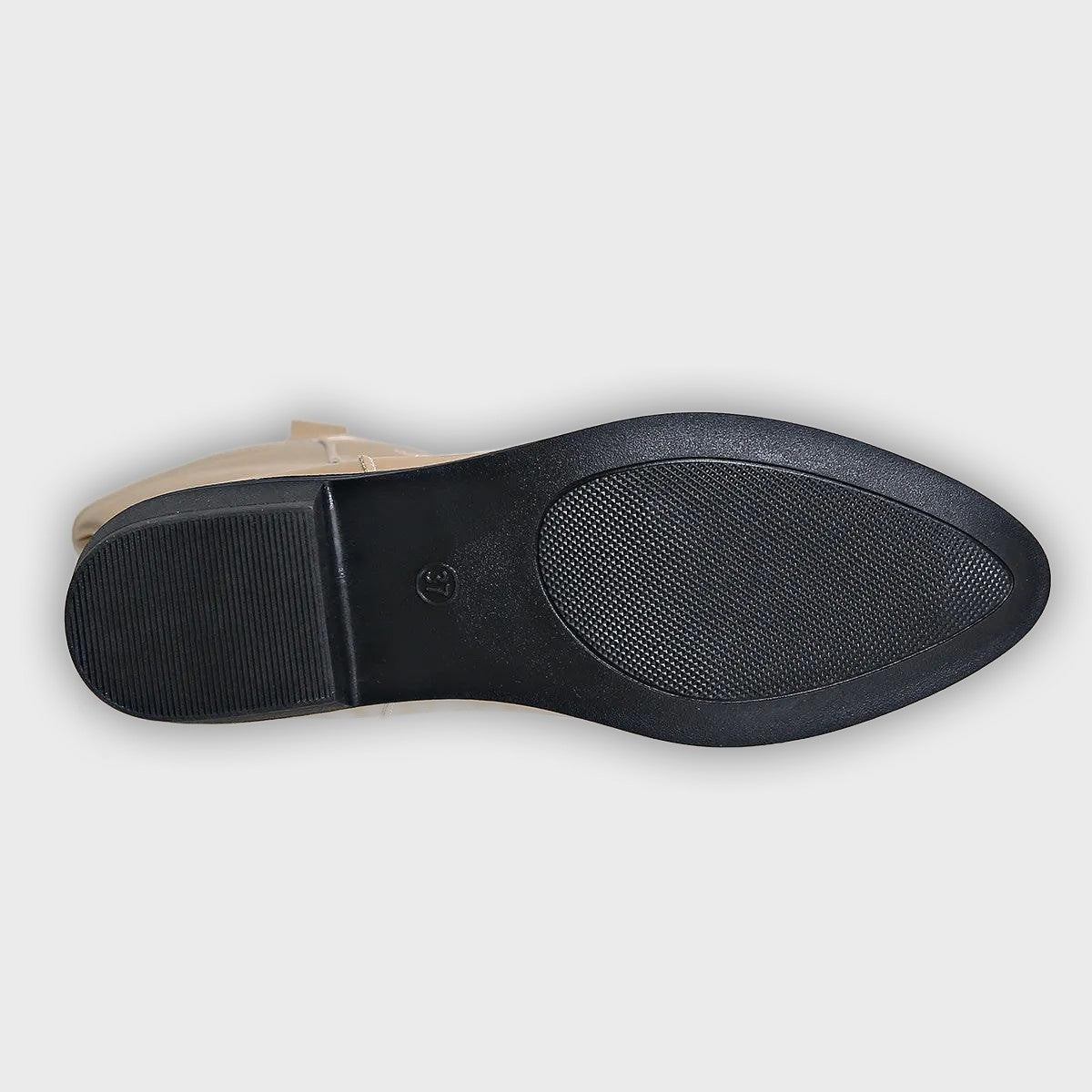 Ragna – Women’s Western PU Leather Cowboy Boots with Stitch Detail