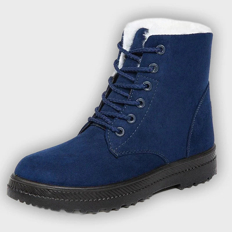 Sanni – Women’s Plush Lined Boots – Low Heel, Cozy & Stylish