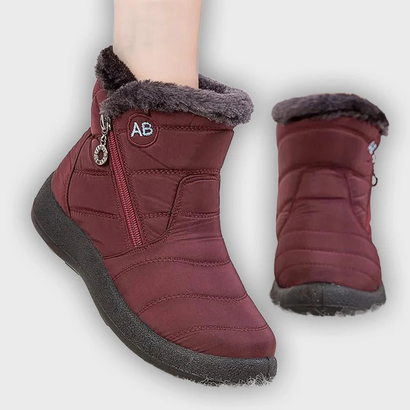 Sigrid – Women’s Casual Ankle Boots with Fur Lining