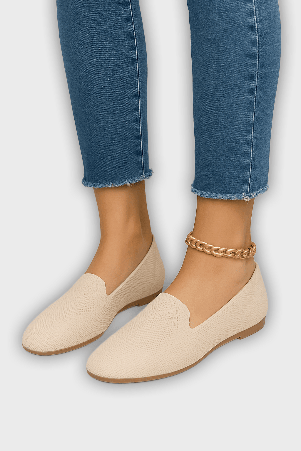 Slip-On Knit Loafers