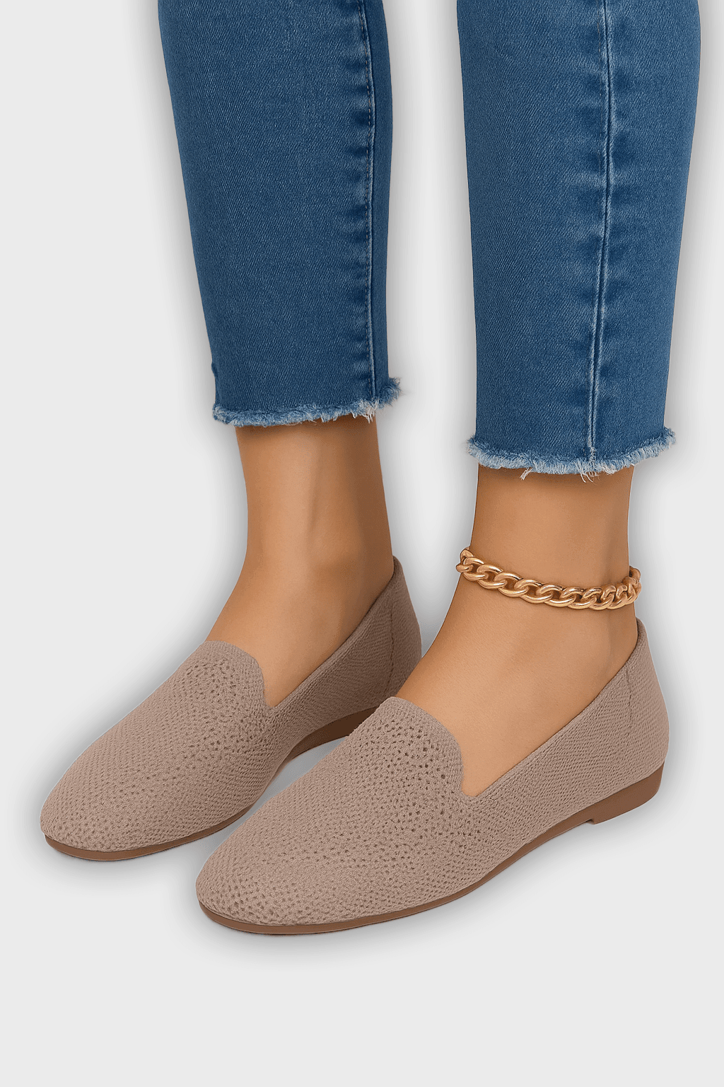Slip-On Knit Loafers