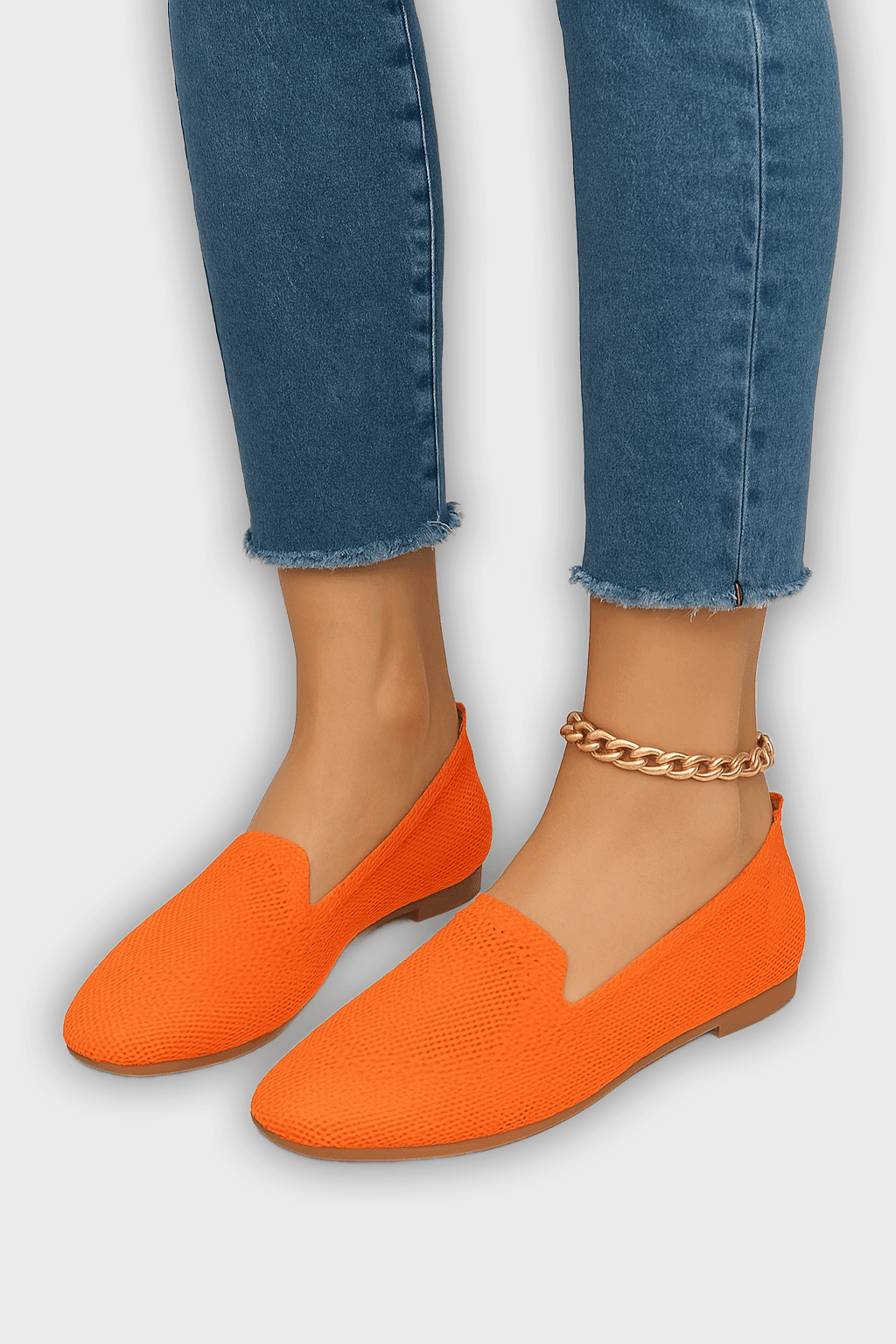 Slip-On Knit Loafers