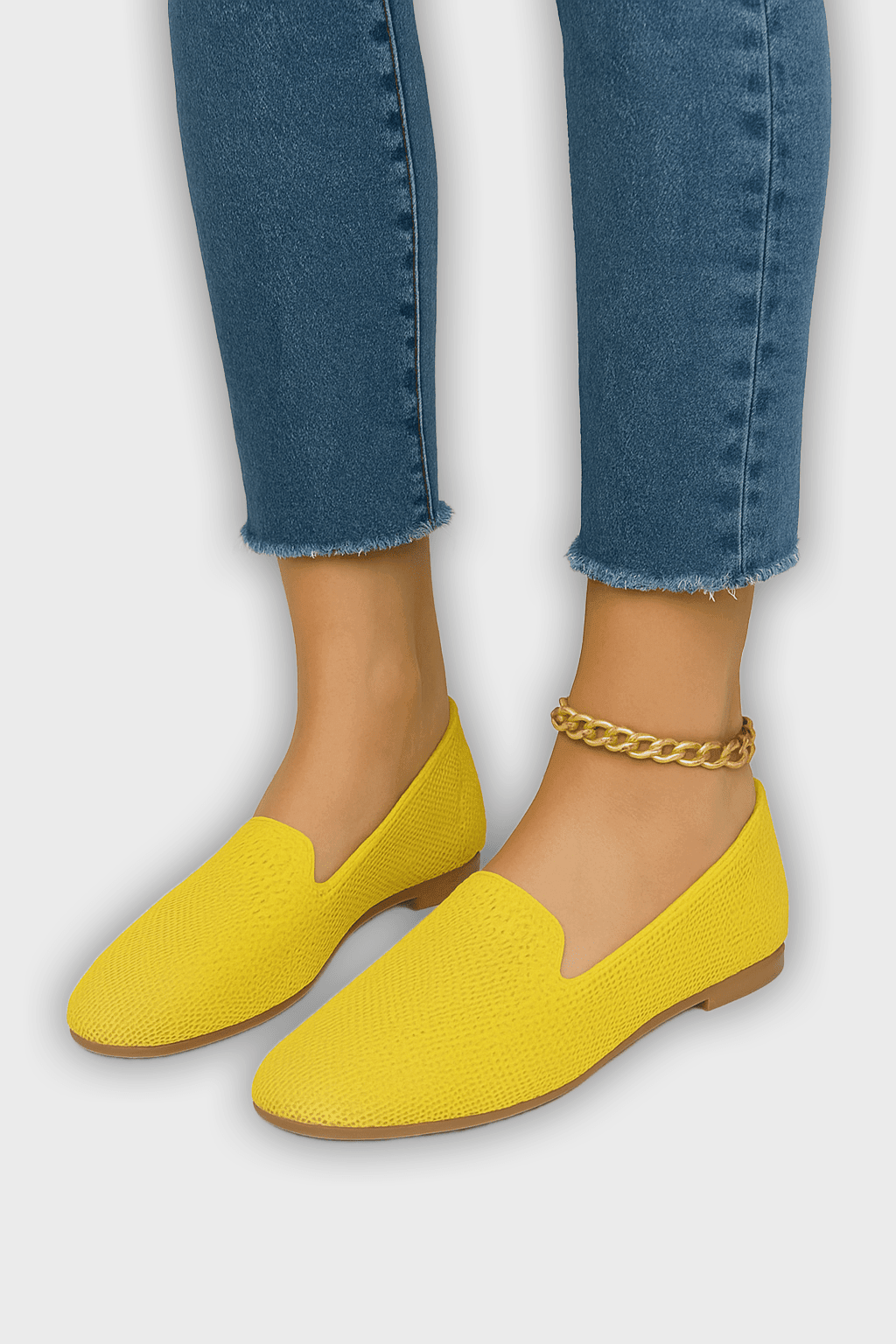 Slip-On Knit Loafers