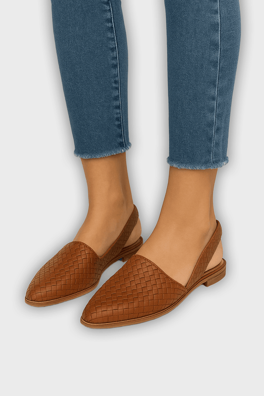 Stylish Leather Flats