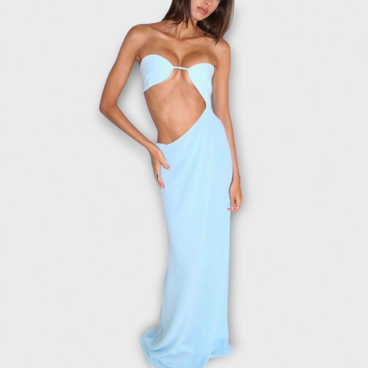 Isabella - Alluring Backless Evening Gown