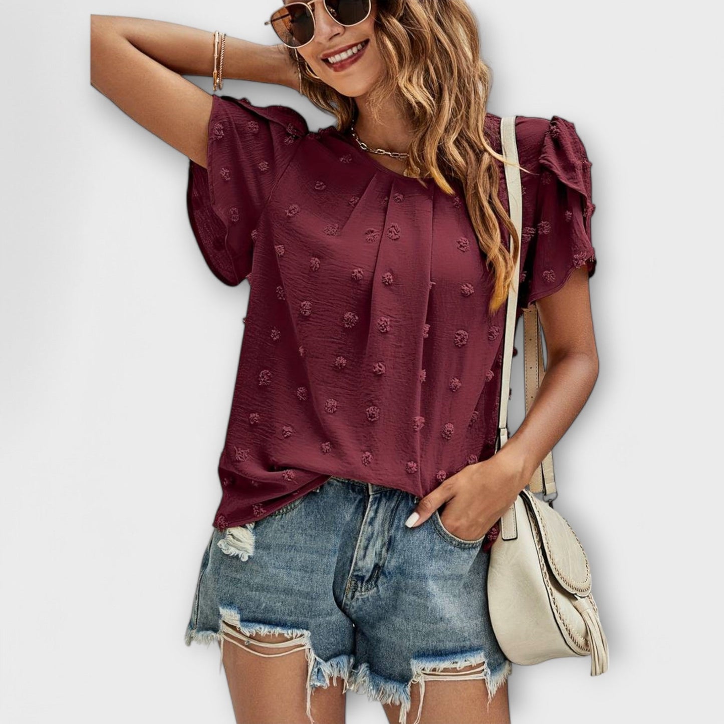 Charlotte - The Ideal Polka Dot Blouse