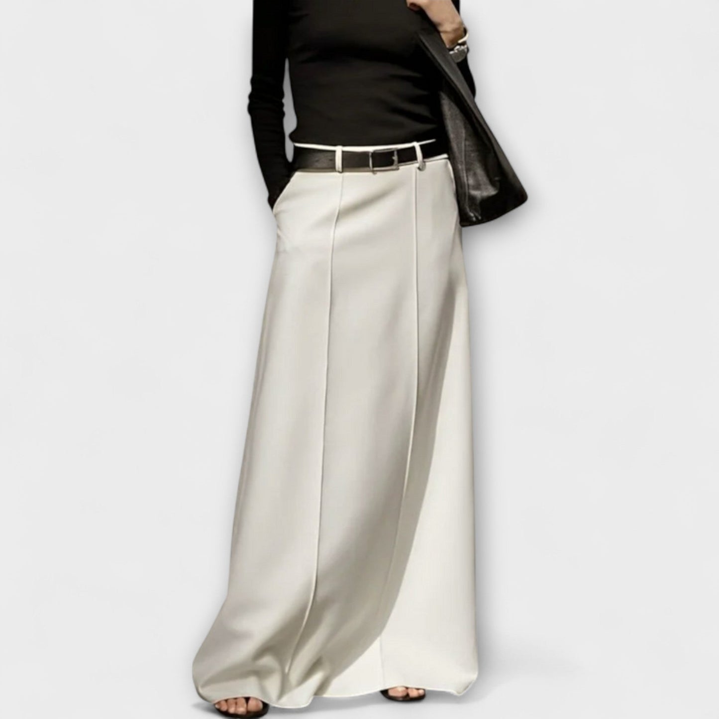 Emma - H-Line Skirt with Modern Urban Style