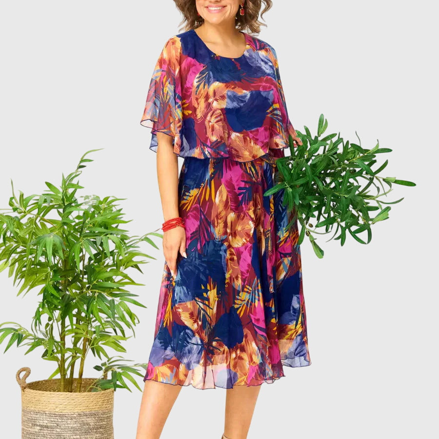 Comfortable Chiffon Dresses in Plus Sizes