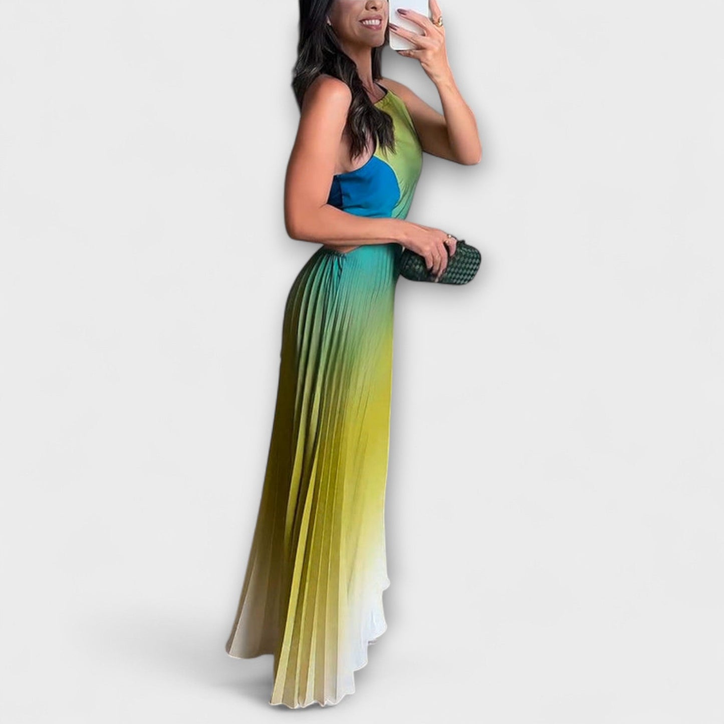Haven - Trendy Backless Tie-Dye Maxi Dress