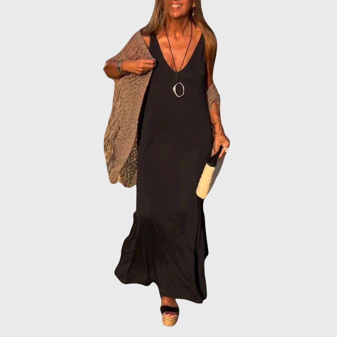 Berta - Lightweight Dress with Thin Straps