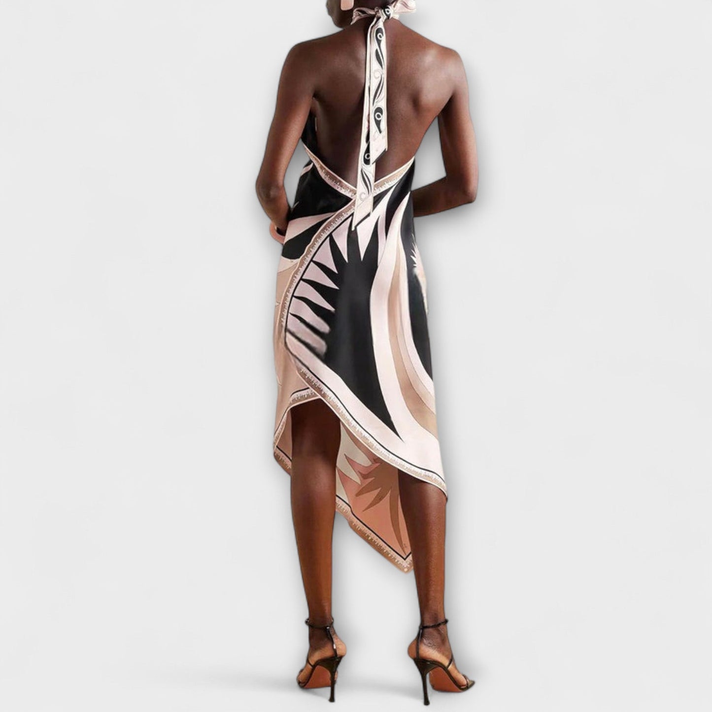 Ivy - One-of-a-Kind Satin Strap Dress