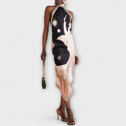 Ivy - One-of-a-Kind Satin Strap Dress