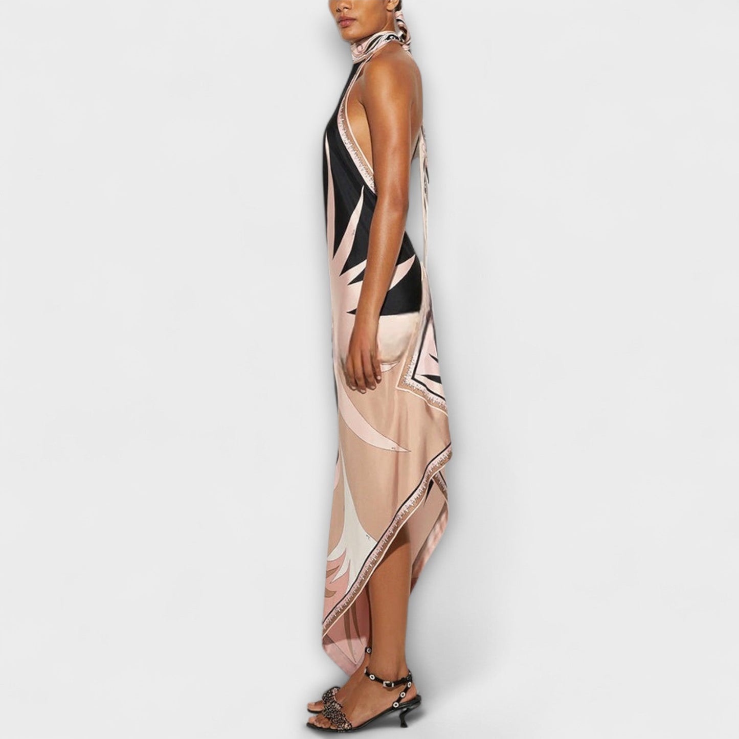 Ivy - One-of-a-Kind Satin Strap Dress