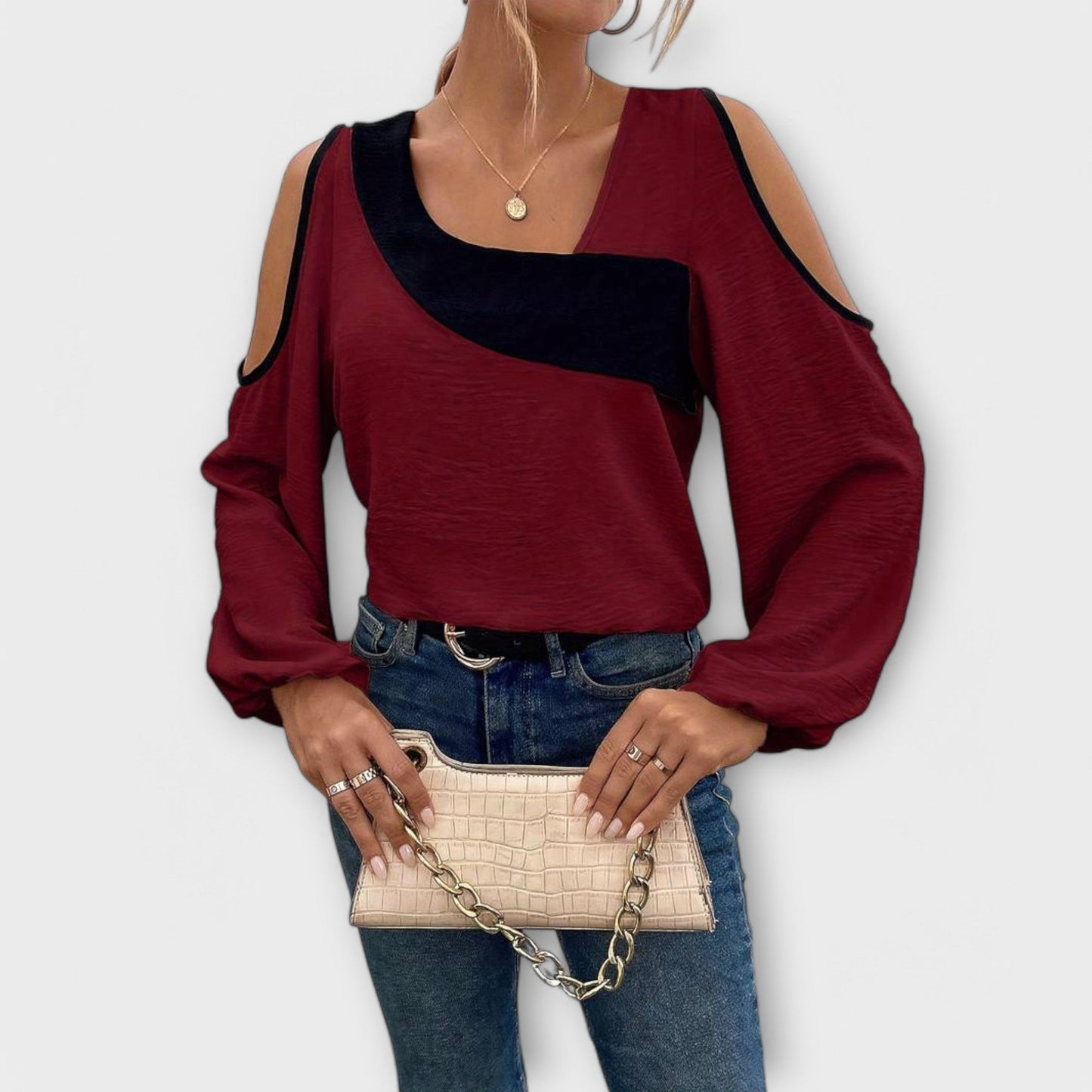 Scarlett - Square Neck Blouse