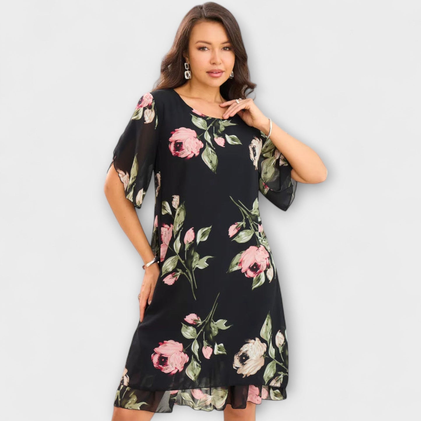 Melin - Stylish Chiffon Dress