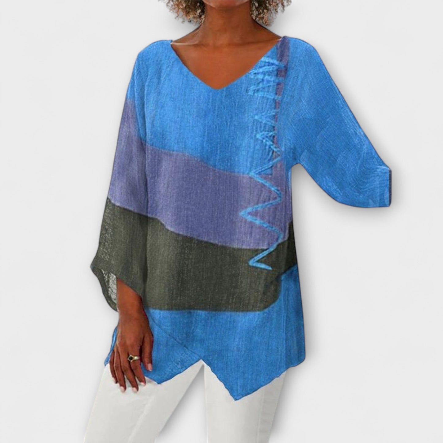 Chloe – Stylish V-Neck Tunic