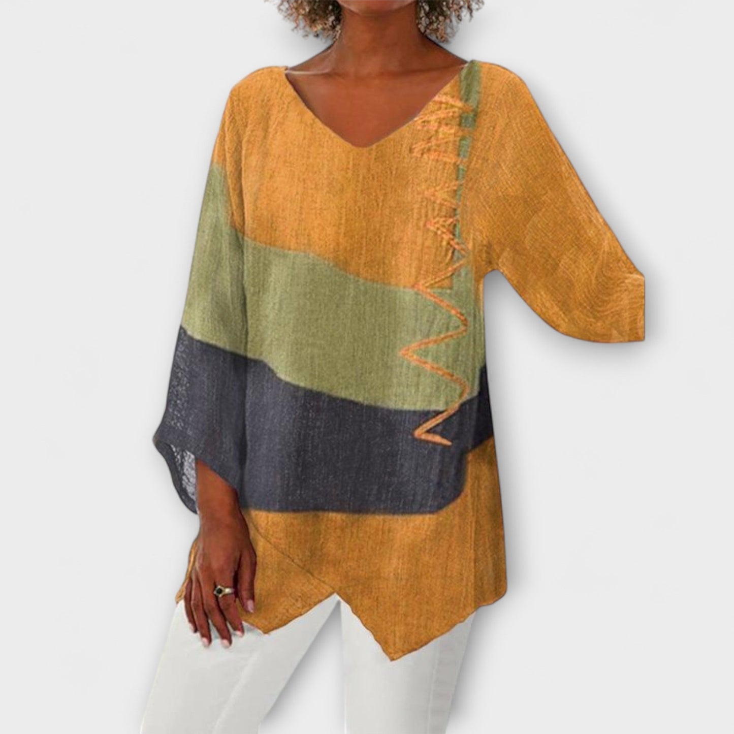 Chloe – Stylish V-Neck Tunic