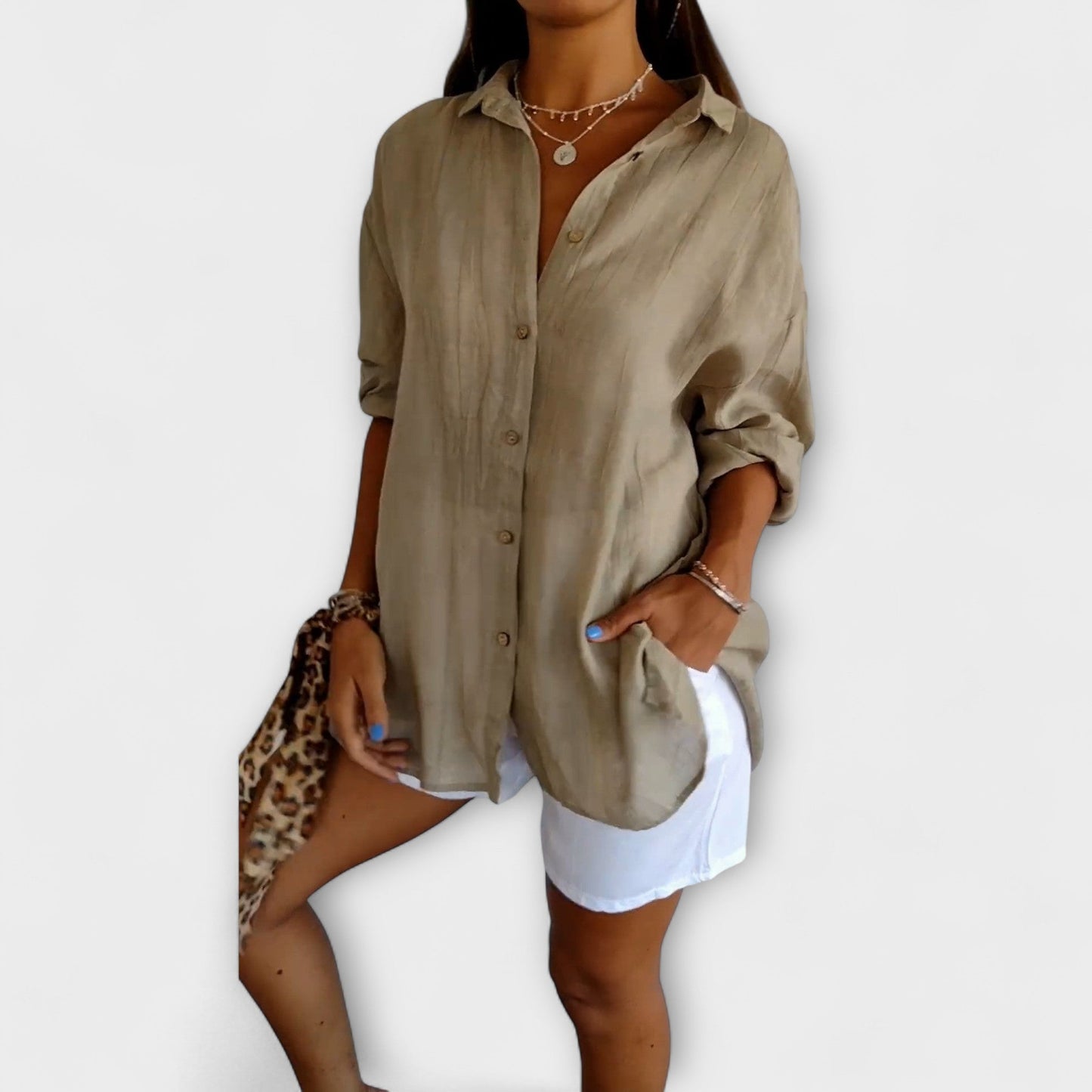 Saskia - Women's Elegant Blouse