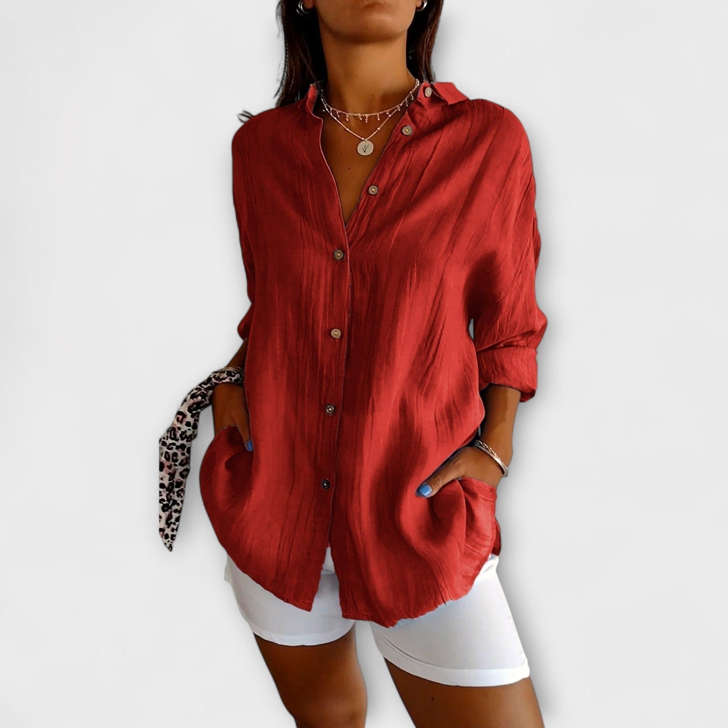 Saskia - Women's Elegant Blouse
