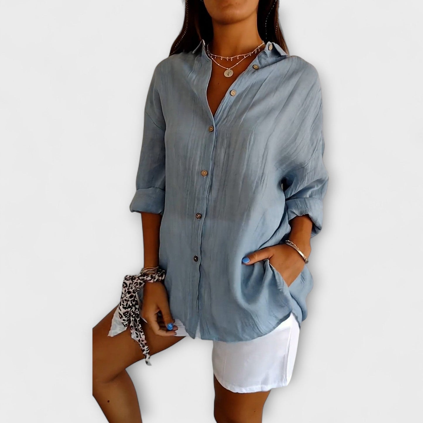 Saskia - Women's Elegant Blouse