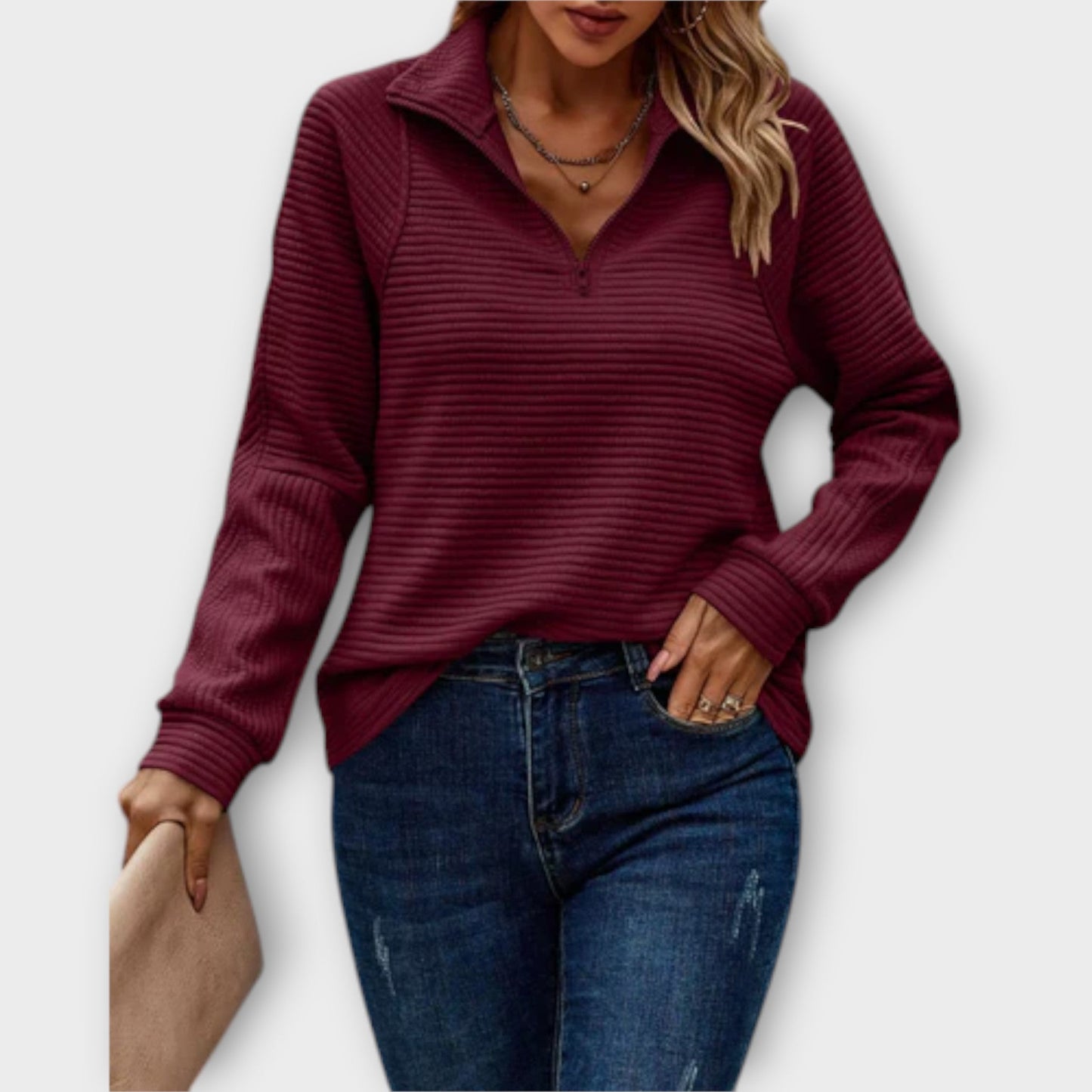Vilja - Half-Zip Pullover