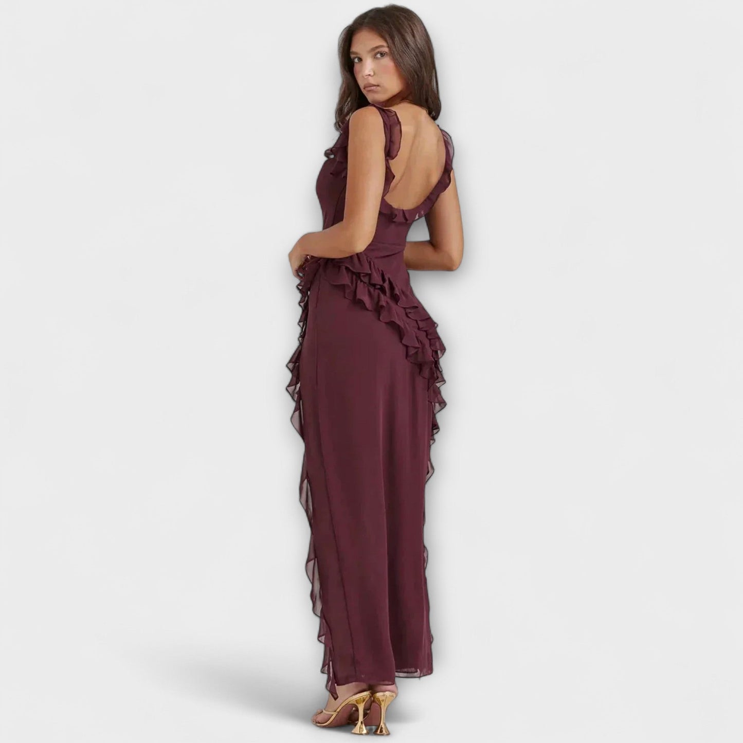 Lara - Chic Maxi Dress with Slit
