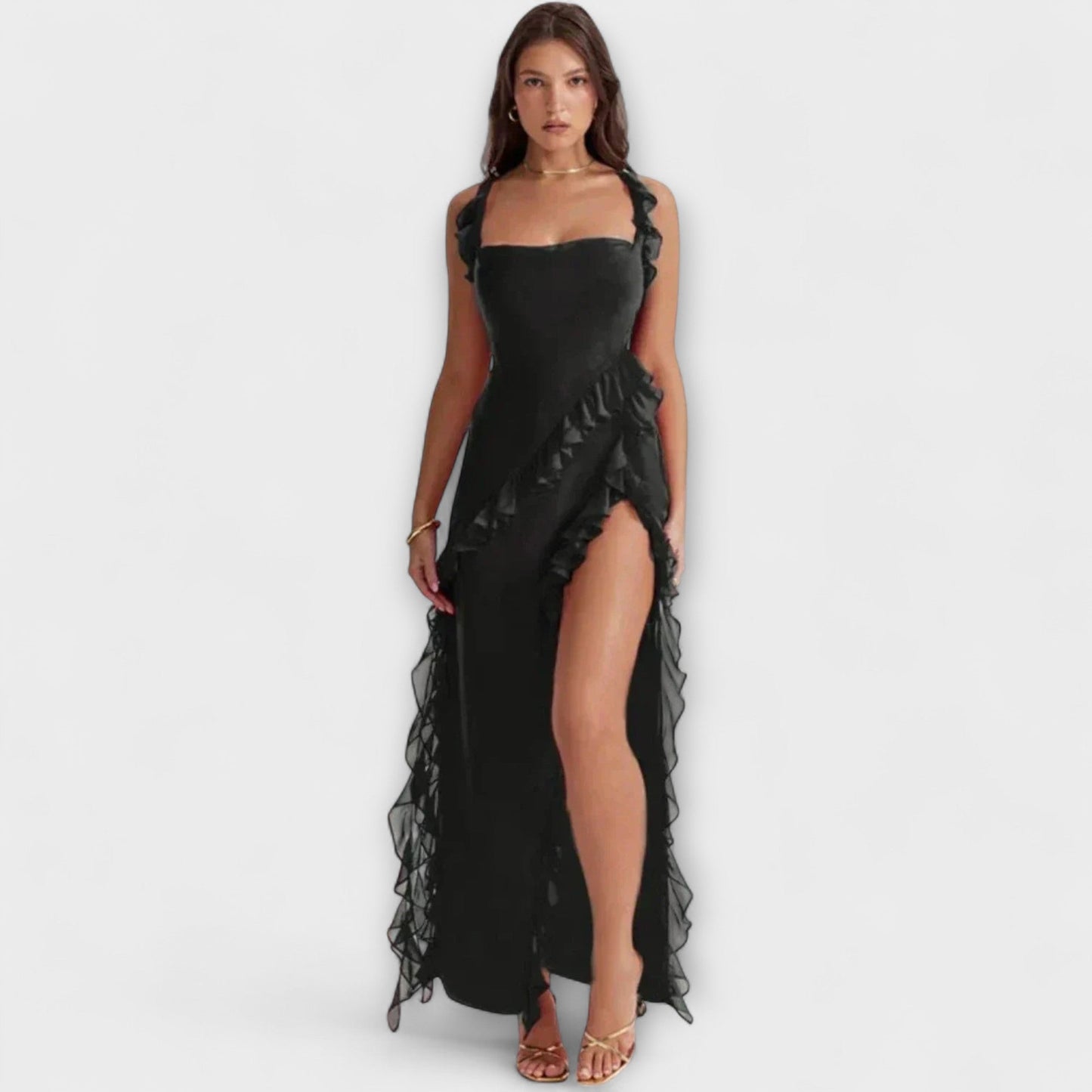 Lara - Chic Maxi Dress with Slit